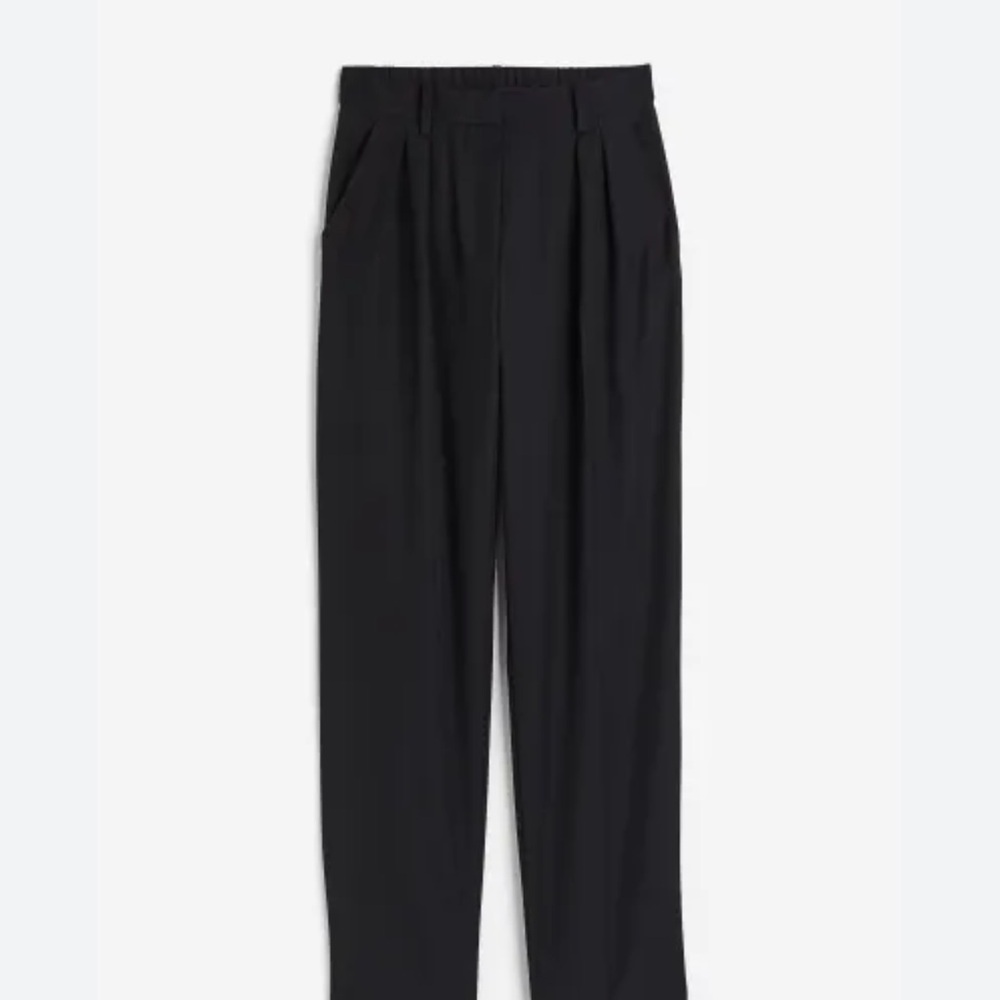 H&M cropped tapered dress pants